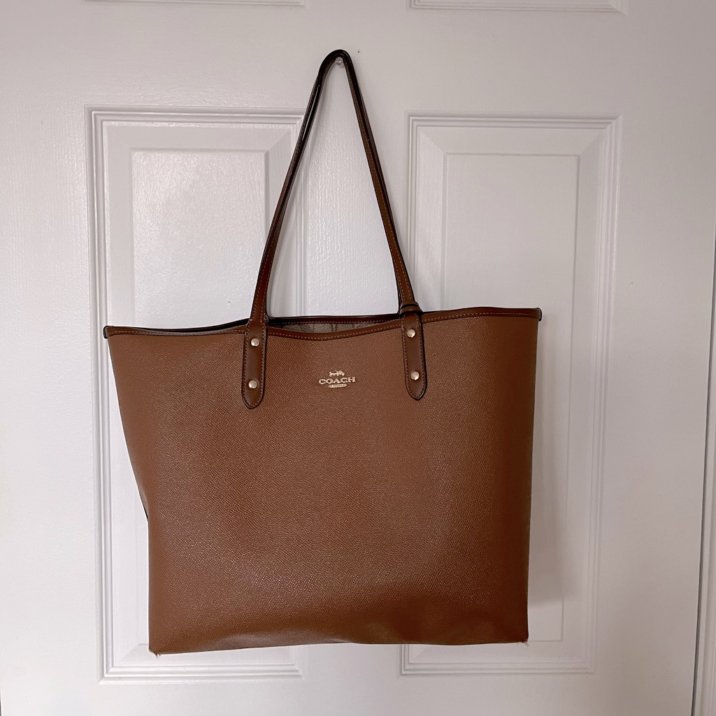 Coach Double Face Large Tote Bag